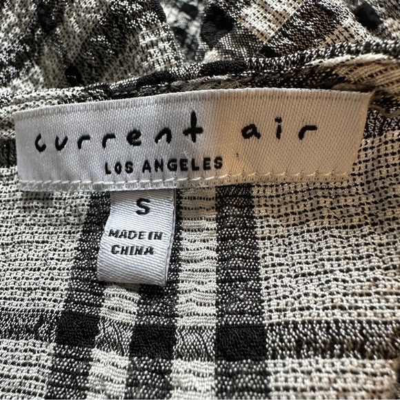 Current Air Plaid Sleeveless Dress S Gray Black - Picture 13 of 15